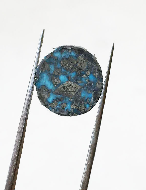 8.15 Ct Natural Irani Firoza (Iranian Turquoise) – Certified Original Gemstone | Gemshub